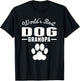 World's Best Dog Grandpa Men Women Girls Kids T-Shirt - T-Shirt | Black