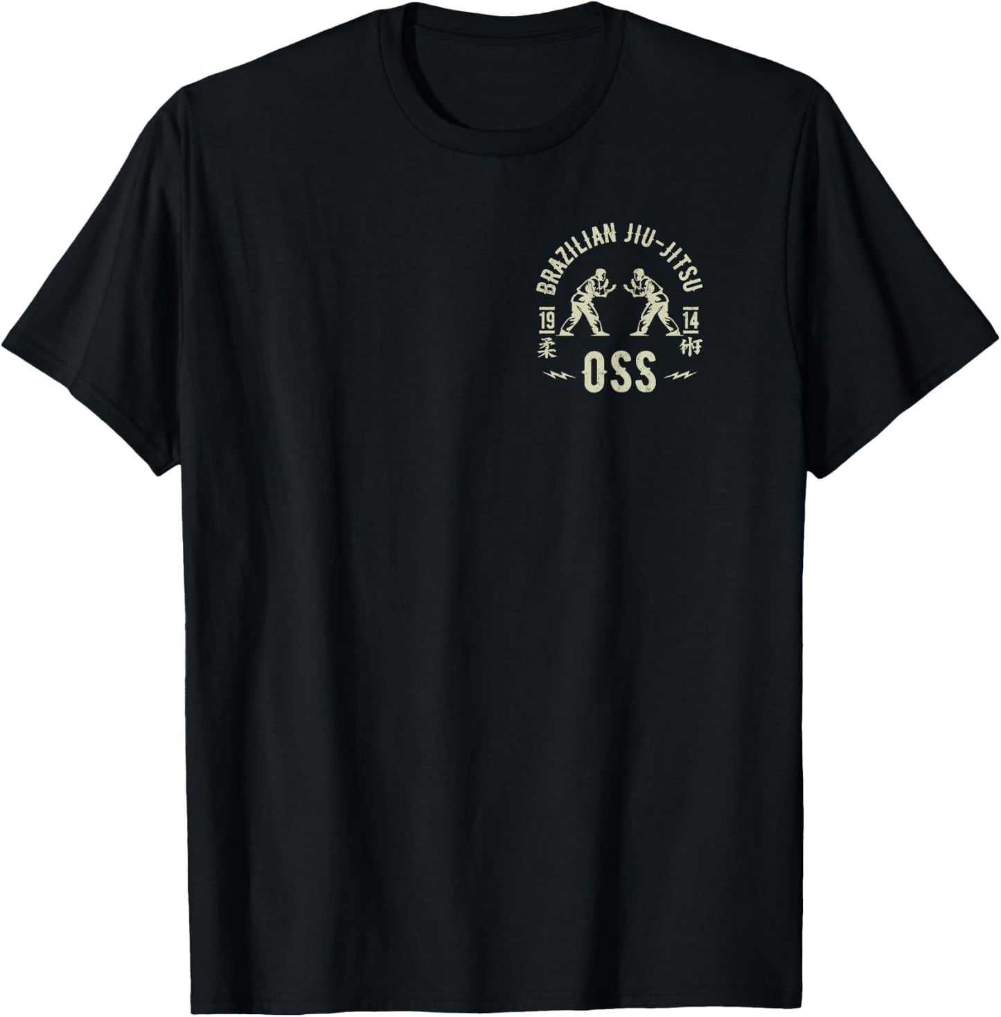 Brazilian Jiu Jitsu Arte Suave Oss BJJ T-Shirt - T-Shirt | Black