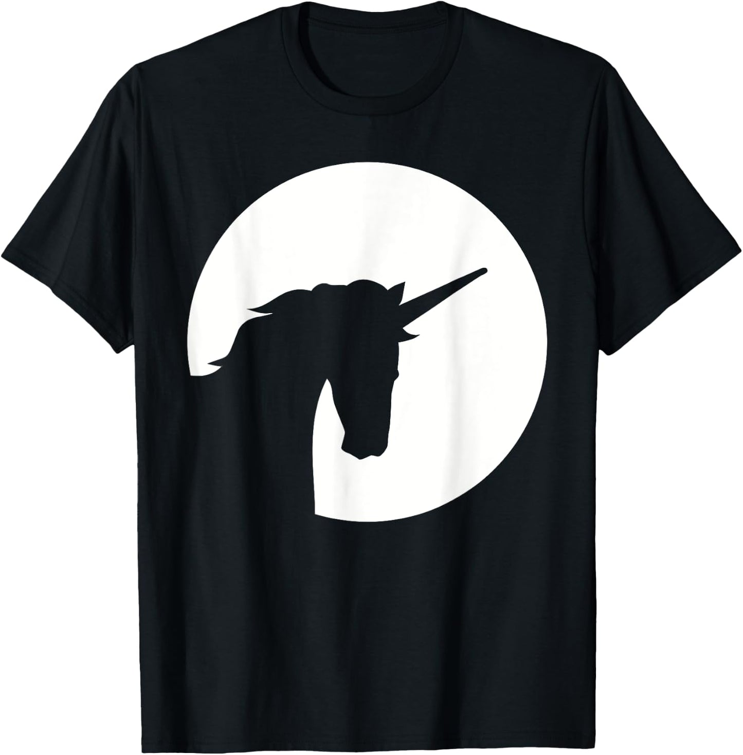 Unicorn moon T-Shirt - T-Shirt | Black