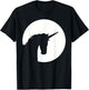 Unicorn moon T-Shirt - T-Shirt | Black