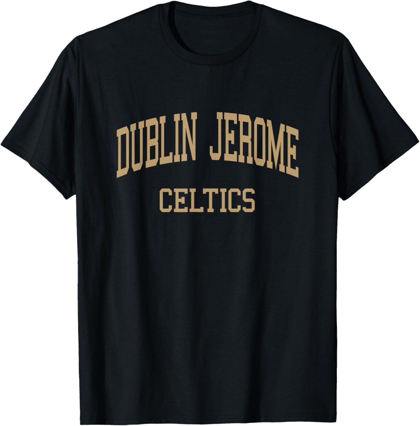 Dublin Jerome High School HS Dublin OH Retro Sports T-Shirt - T-Shirt | Black