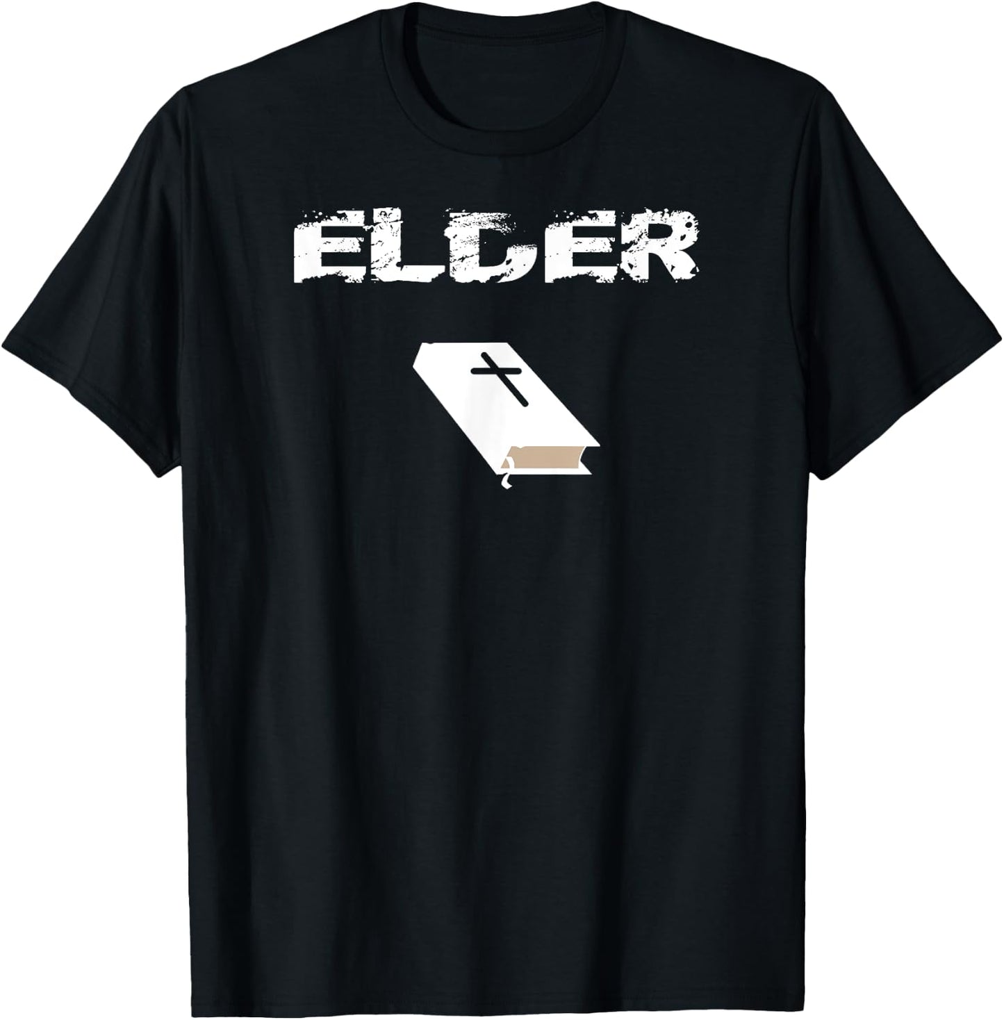 Elder Church Office T Shirt Gift Church Leader Gift T-Shirt - T-Shirt | Black
