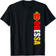 Odessa Ukraine Souvenirs Flag of Odesa Gift Proud Ukrainian T-Shirt - T-Shirt | Black