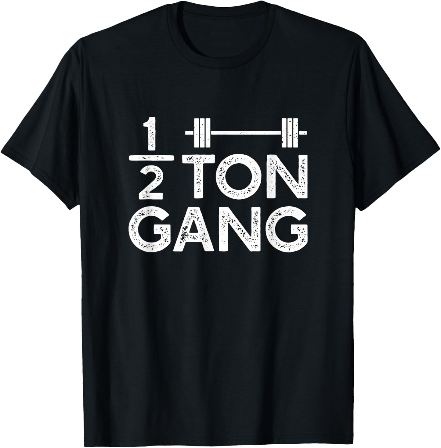 1000 lb Club Power lifter - Half Ton Gang T-Shirt - T-Shirt | Black