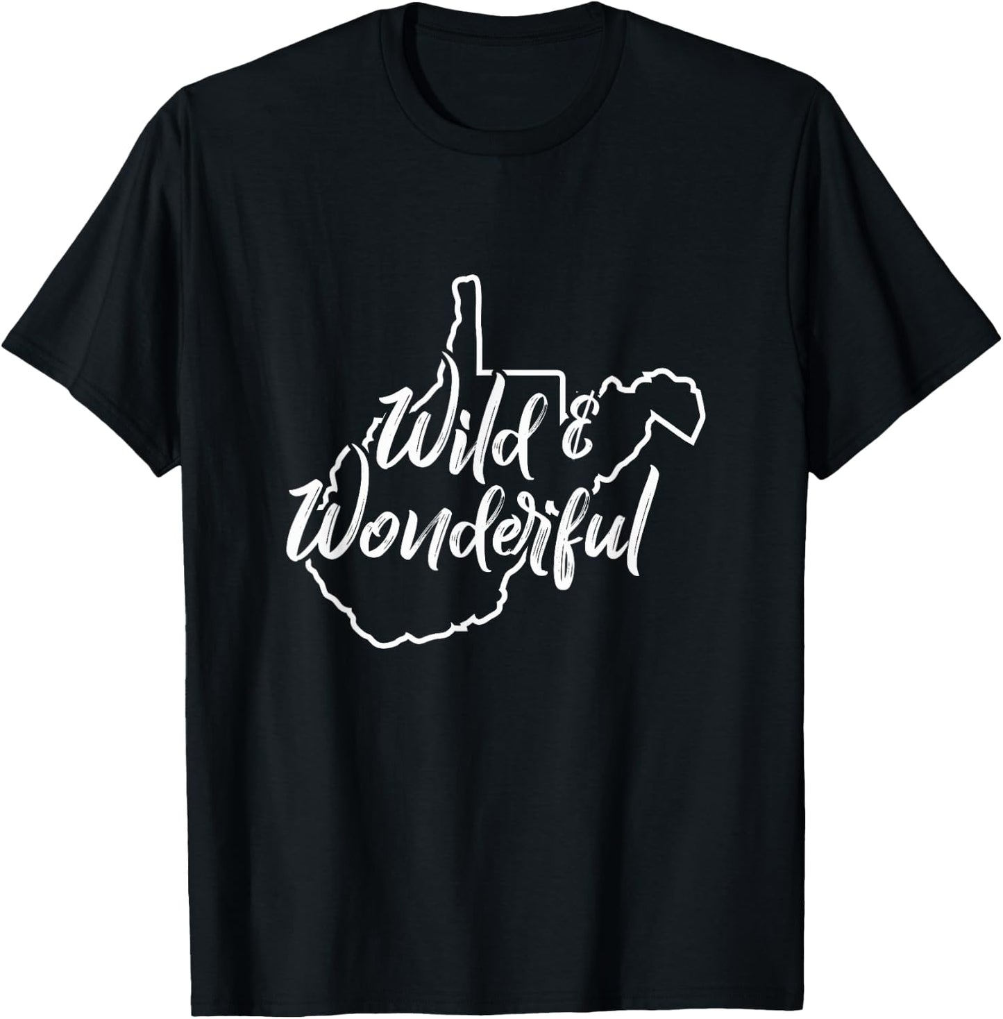 Wild And Wonderful West Virginia T-Shirt - T-Shirt | Black