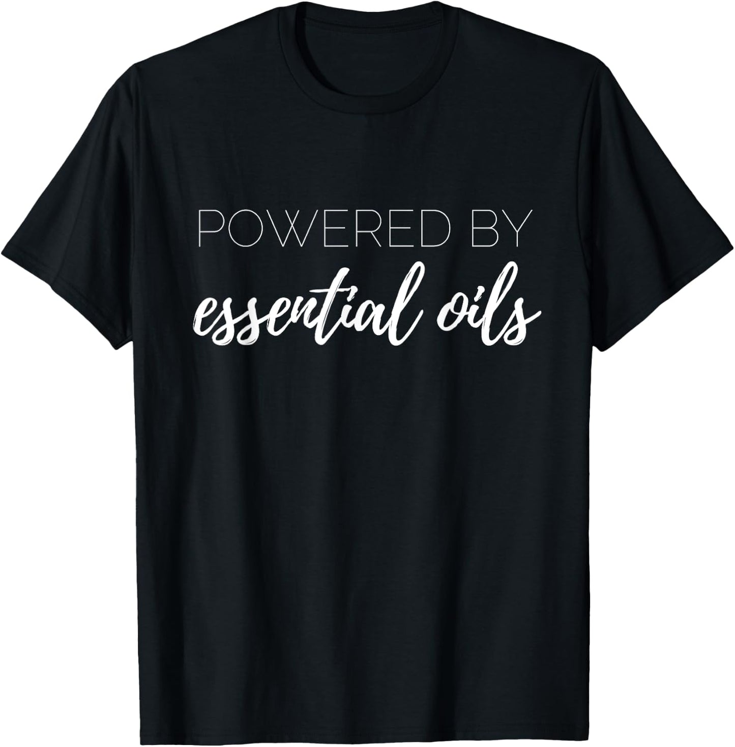 Powered by Essential Oils doterra T-Shirt - T-Shirt | Black