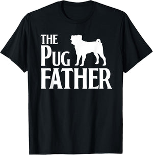 The Pugfather - Great For Pug Dads and Dog Lovers Women T-Shirt - T-Shirt | Black