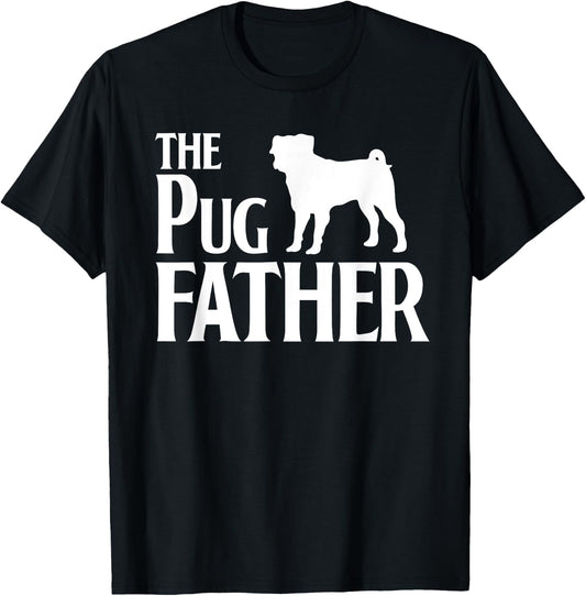 The Pugfather - Great For Pug Dads and Dog Lovers Women T-Shirt - T-Shirt | Black