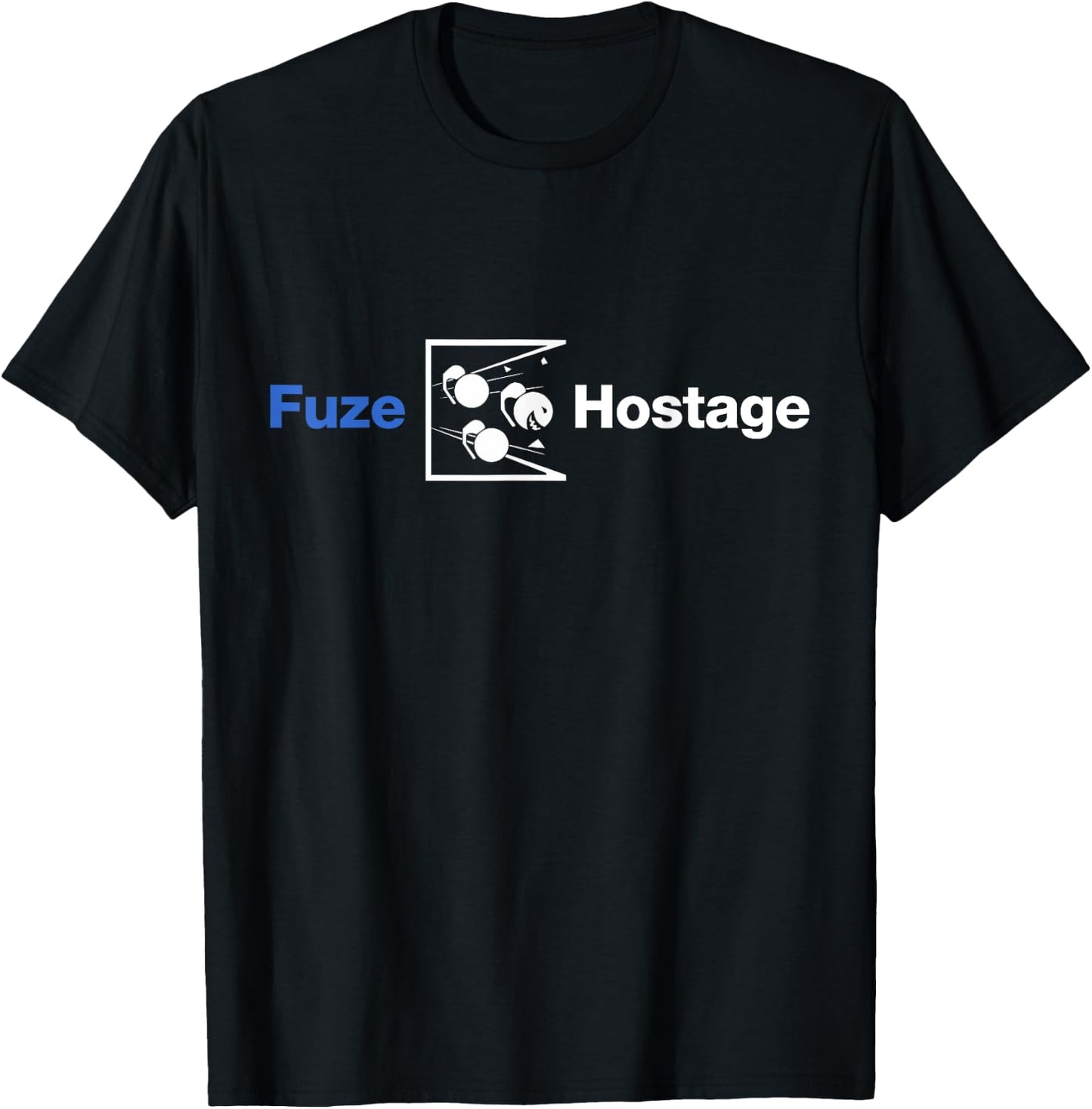 Fuze Hostage - Funny Gaming Shirt T-Shirt - T-Shirt | Black