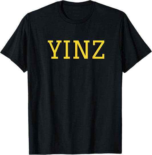 Vintage Yinz Pittsburghese Pittsburgh Gift T-Shirt - T-Shirt | Black