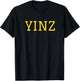 Vintage Yinz Pittsburghese Pittsburgh Gift T-Shirt - T-Shirt | Black