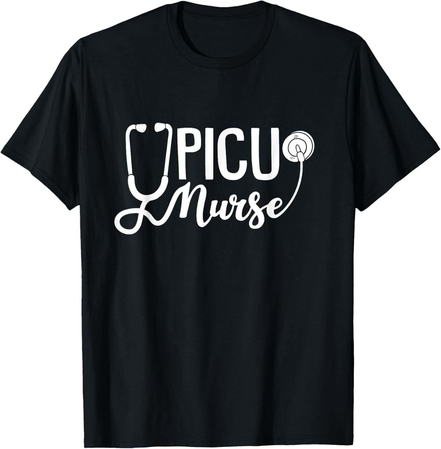 PICU Nurse - Gift PICU Nurse Pediatric Nurse Gifts T-Shirt - T-Shirt | Black