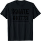 Prison Inmate Funny Jail Halloween Costume T-Shirt - T-Shirt | Black