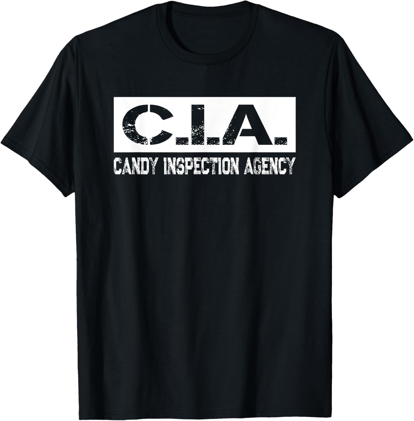 Candy Inspection Agency Matching Group Halloween Costume T-Shirt - T-Shirt | Black