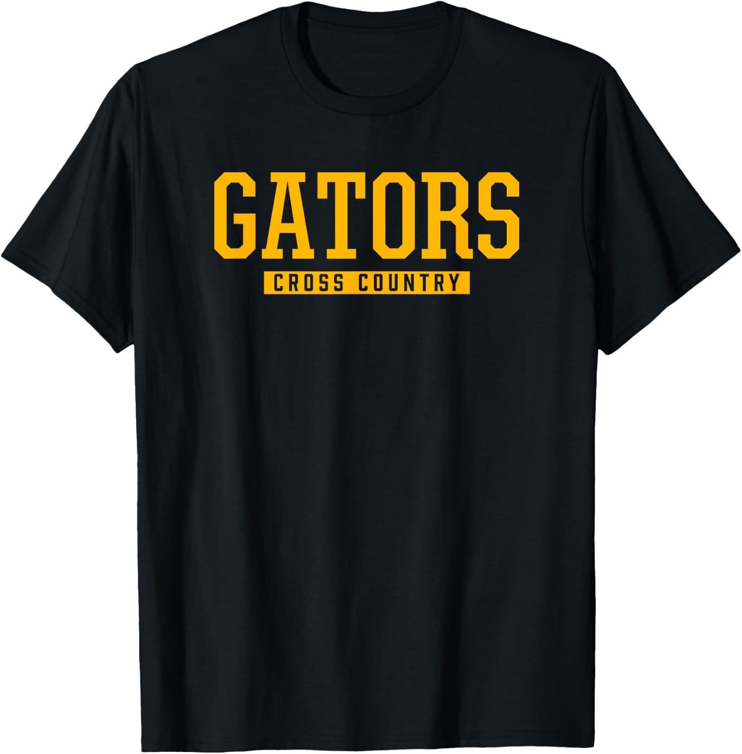 Greenwood Gators Cross Country HS T-Shirt - T-Shirt | Black
