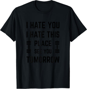 Gym Meme Workout Humor Girls With Funny Saying Gym T-Shirt - T-Shirt | Black