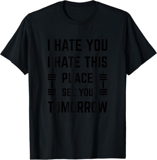 Gym Meme Workout Humor Girls With Funny Saying Gym T-Shirt - T-Shirt | Black