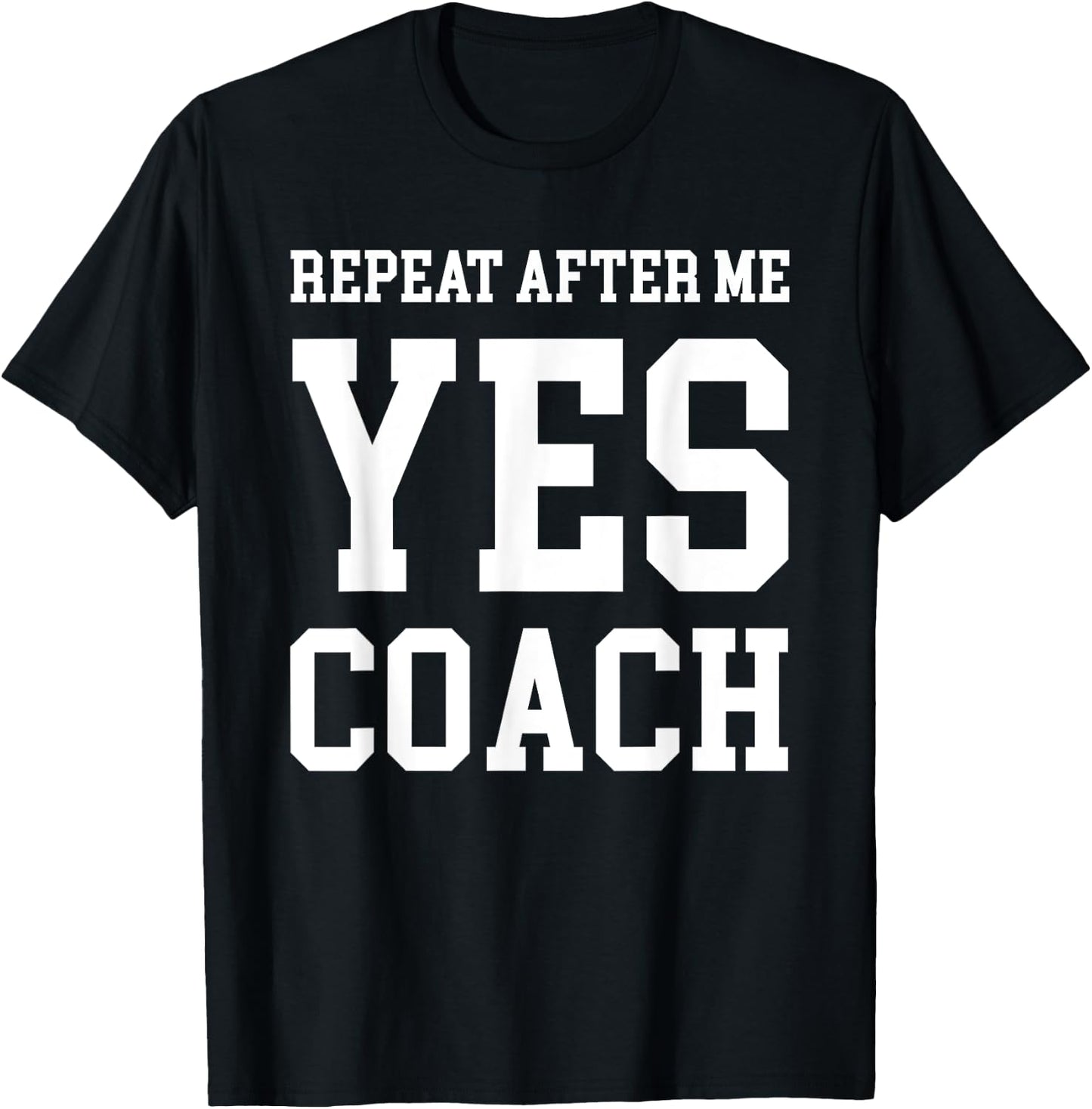 Coach Thank-You Gift YES COACH T-Shirt - T-Shirt | Black