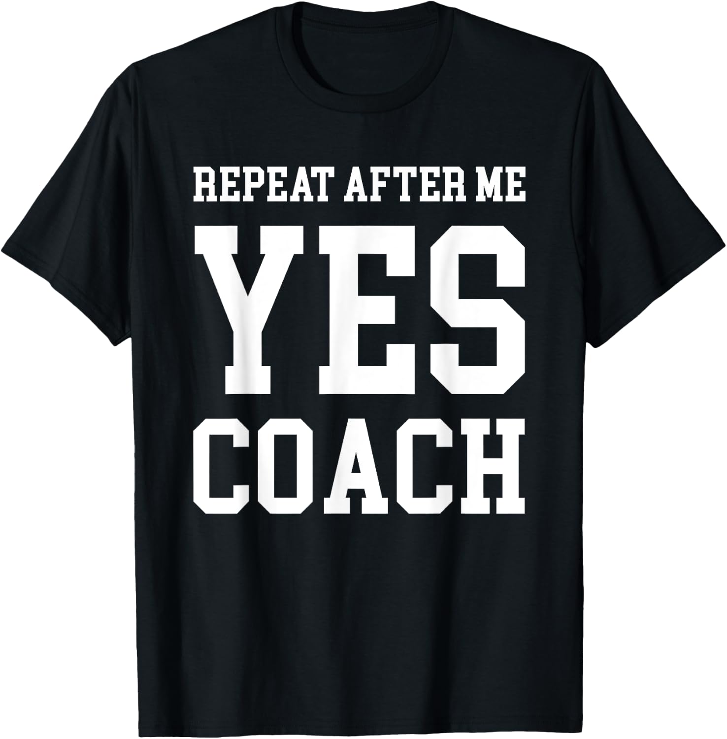 Coach Thank-You Gift YES COACH T-Shirt - T-Shirt | Black