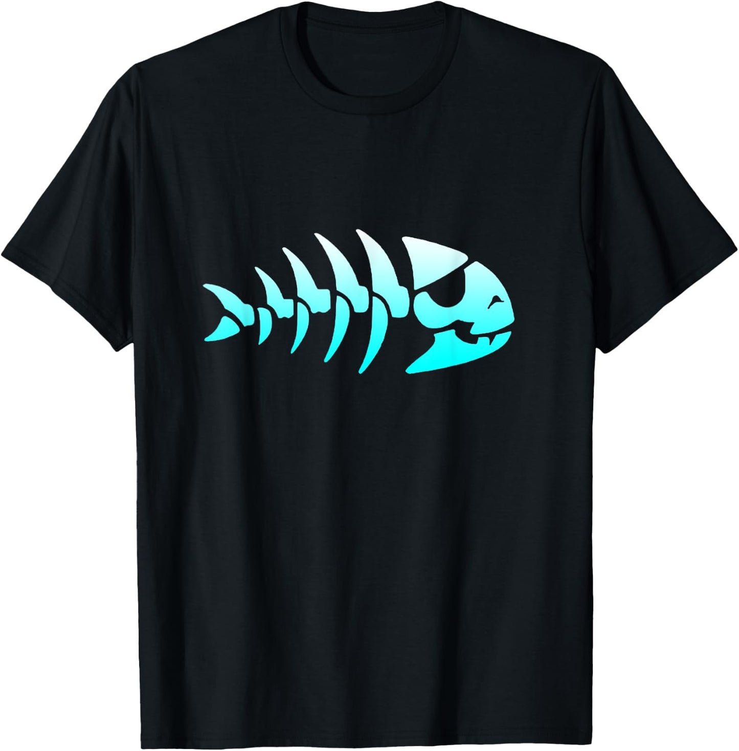 Pirate Fish Flying Spaghetti Monster FSM Pastafari T-Shirt - T-Shirt | Black