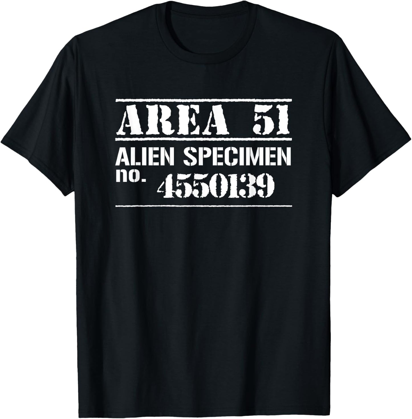 Funny Area 51 Escaped Alien Halloween Costume T-Shirt - T-Shirt | Black