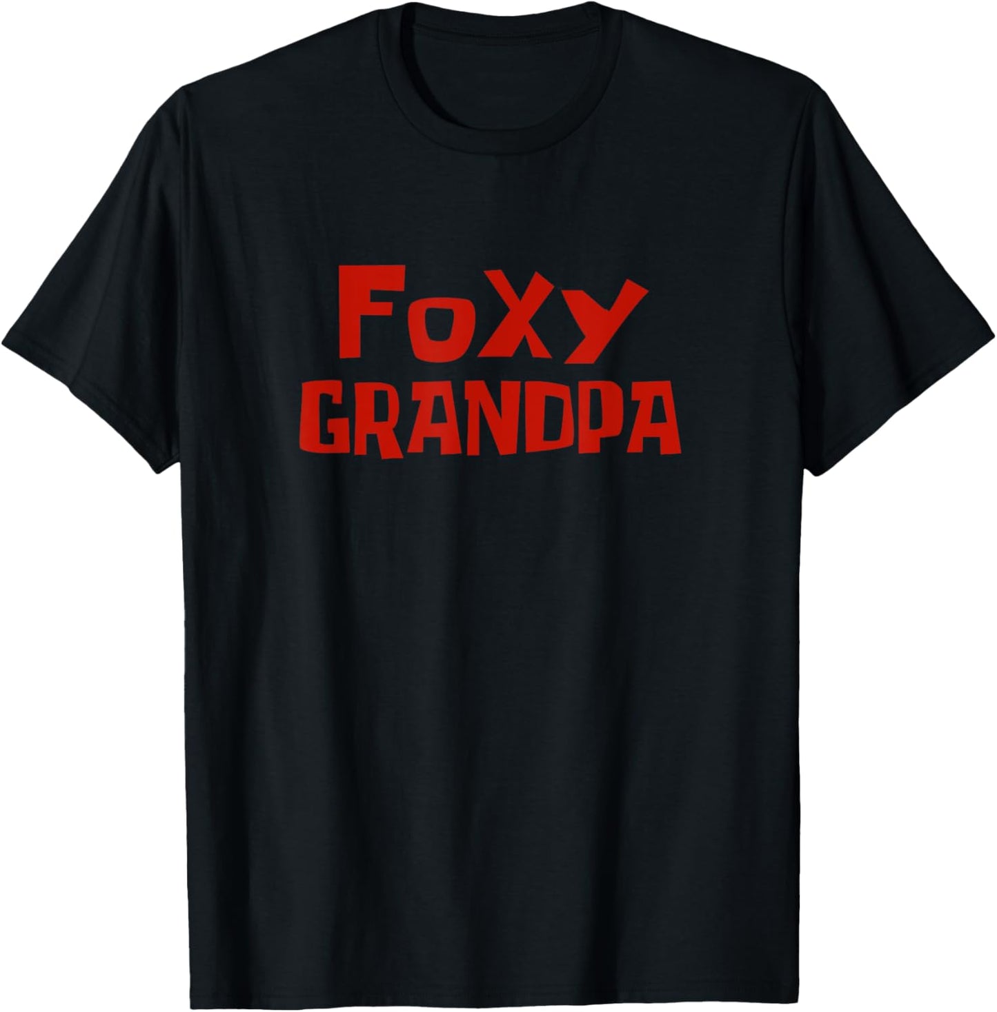 Foxy Grandpa T-Shirt - T-Shirt | Black