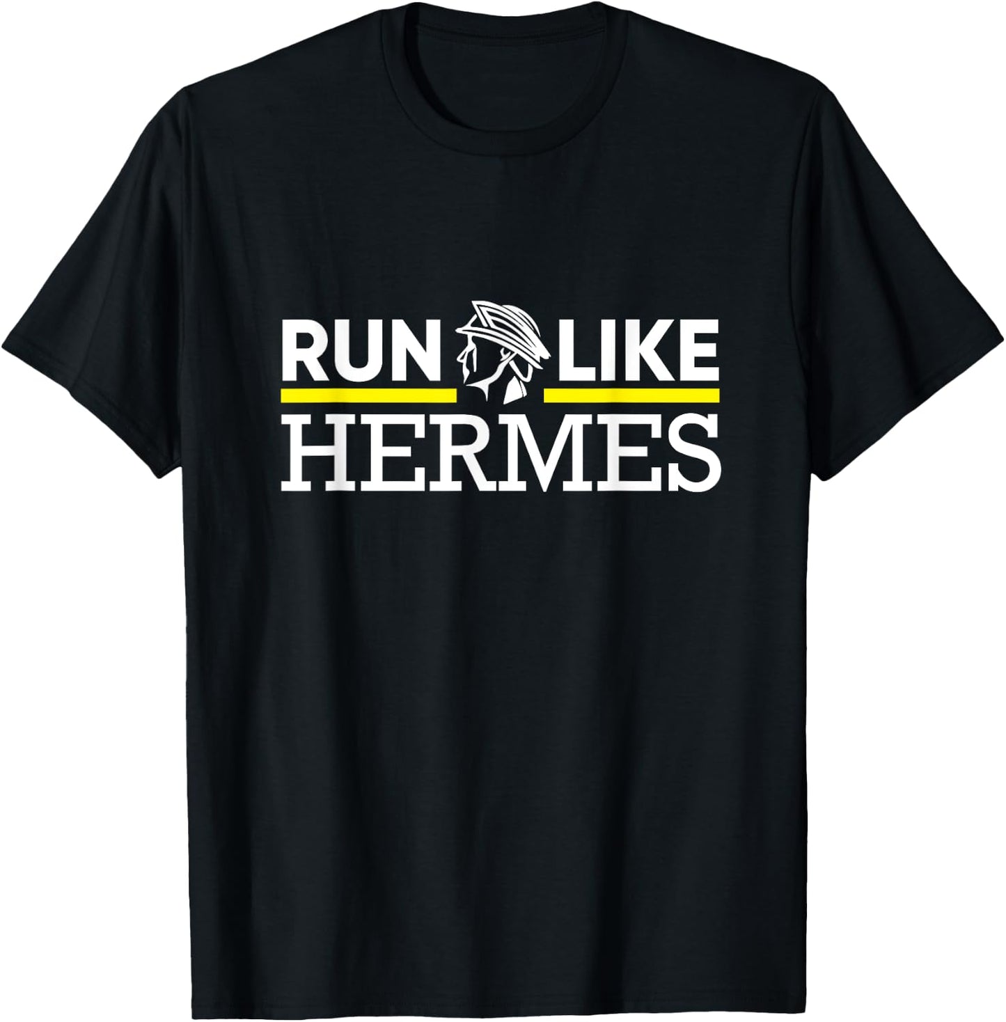 Run Like Hermes T-Shirt - T-Shirt | Black