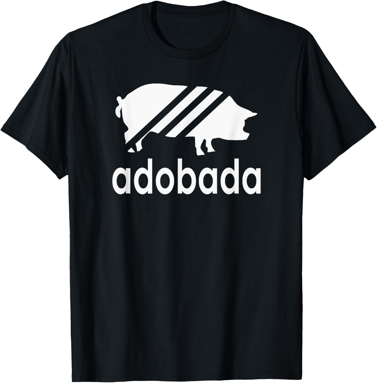 Pork Adobada Retro Vintage Parody T-Shirt - T-Shirt | Black