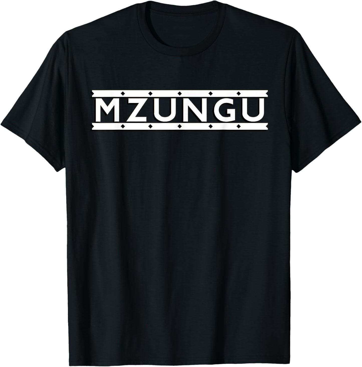 Mzungu Gift T-Shirt - T-Shirt | Black