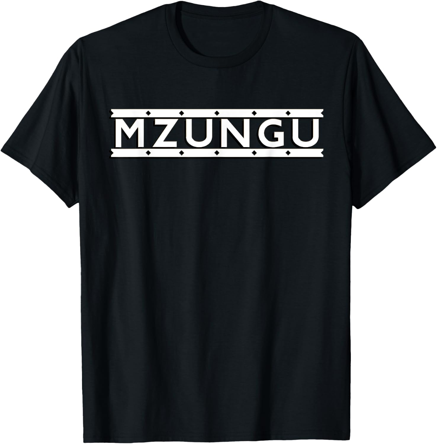 Mzungu Gift T-Shirt - T-Shirt | Black