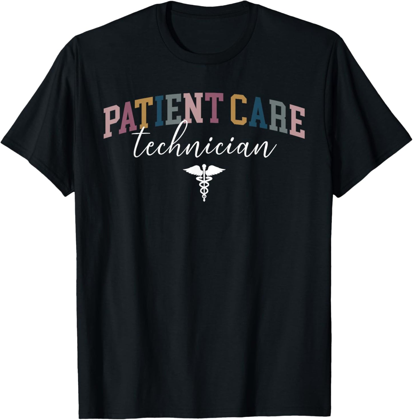 Patient Care Technician Patient Care Tech PCT Appreciation T-Shirt - T-Shirt | Black