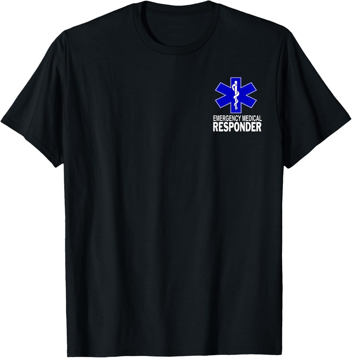 Emergency Medical Responder EMS EMT T-Shirt - T-Shirt | Black