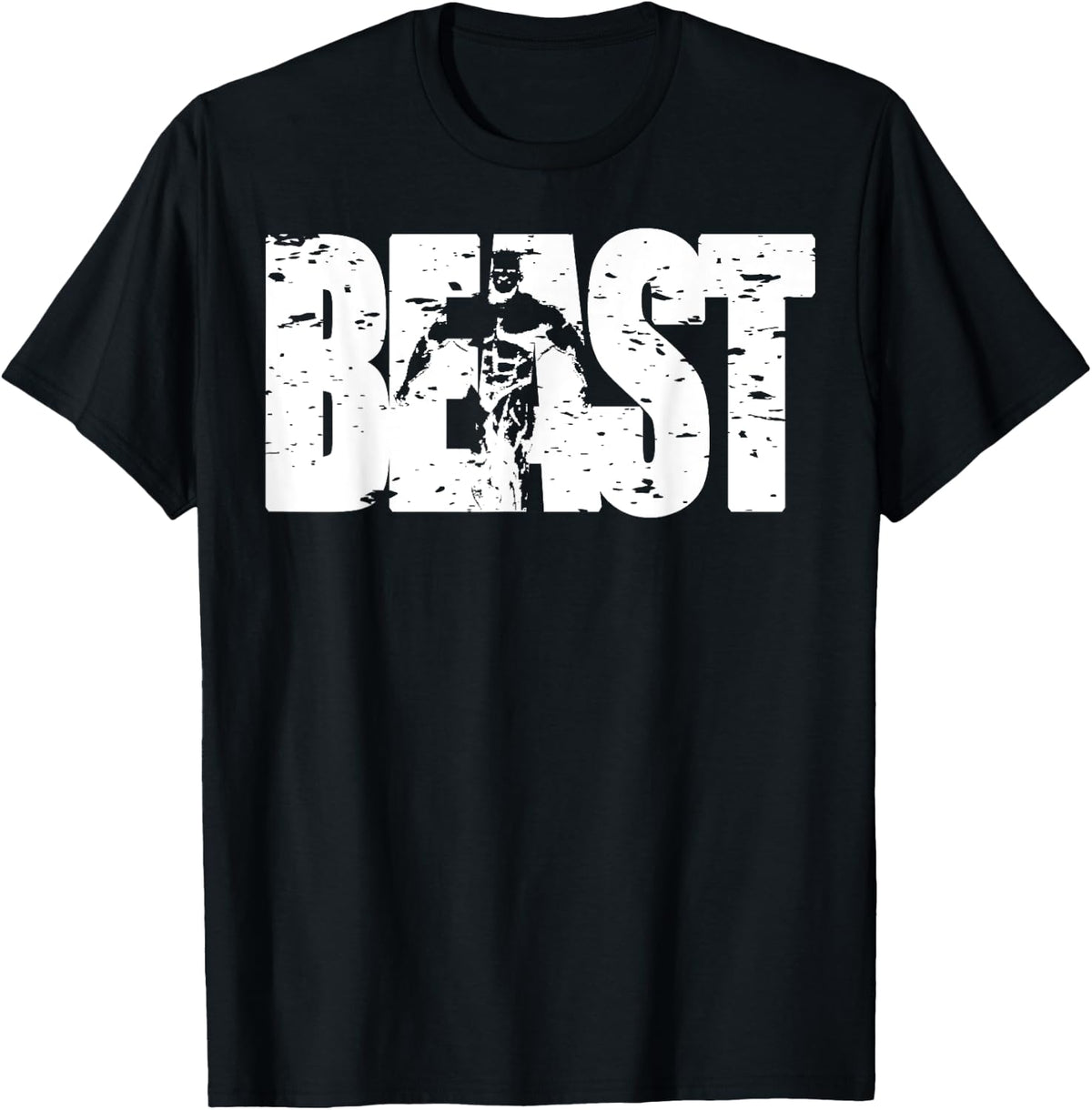 Beast Workout Clothes Gym Activewear Fitness Yoga. T-Shirt - T-Shirt | Black