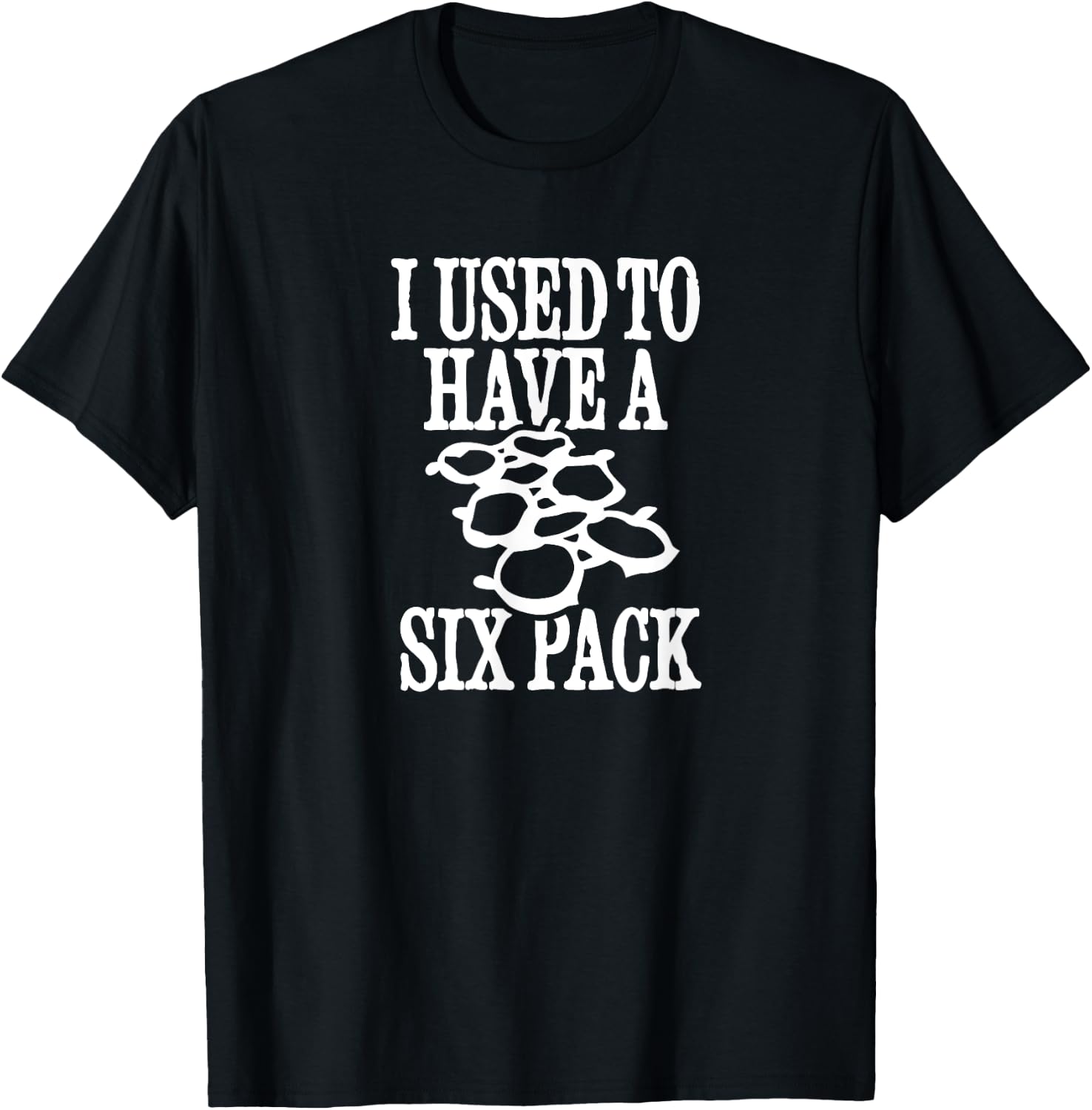 Father's day I used to have a six-pack beer belly T-Shirt - T-Shirt | Black