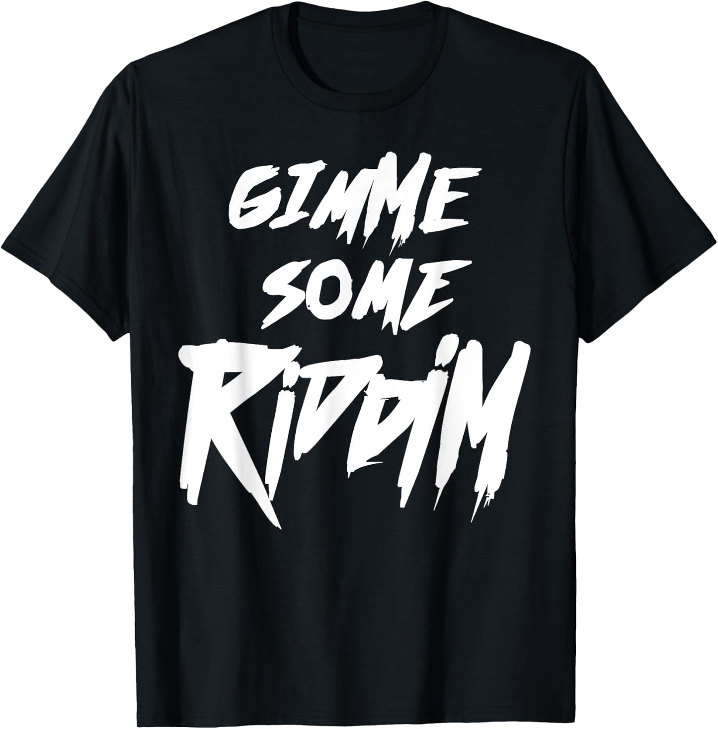 Riddim Shirt, Dubstep, Rave, EDM, Bass Head, Headbanger T-Shirt - T-Shirt | Black
