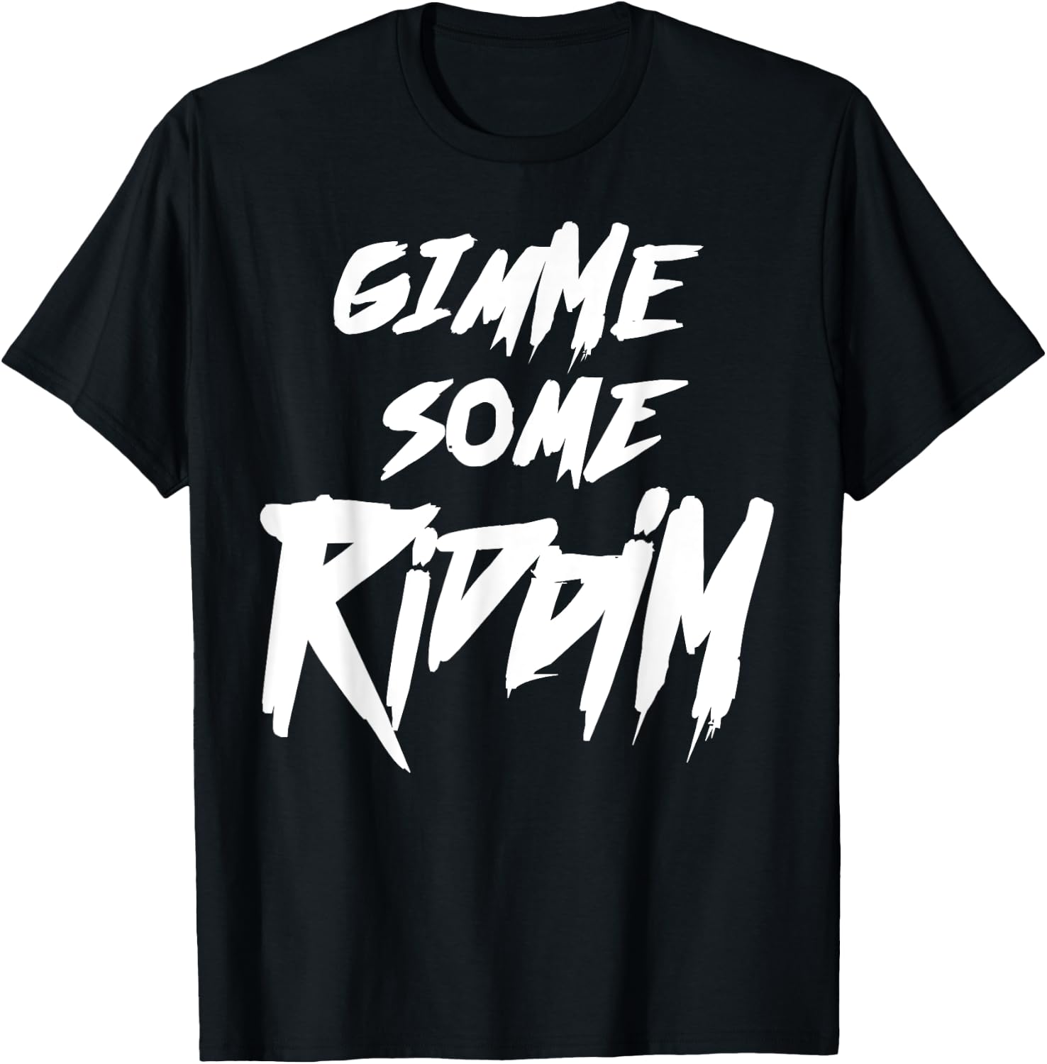 Riddim Shirt, Dubstep, Rave, EDM, Bass Head, Headbanger T-Shirt - T-Shirt | Black