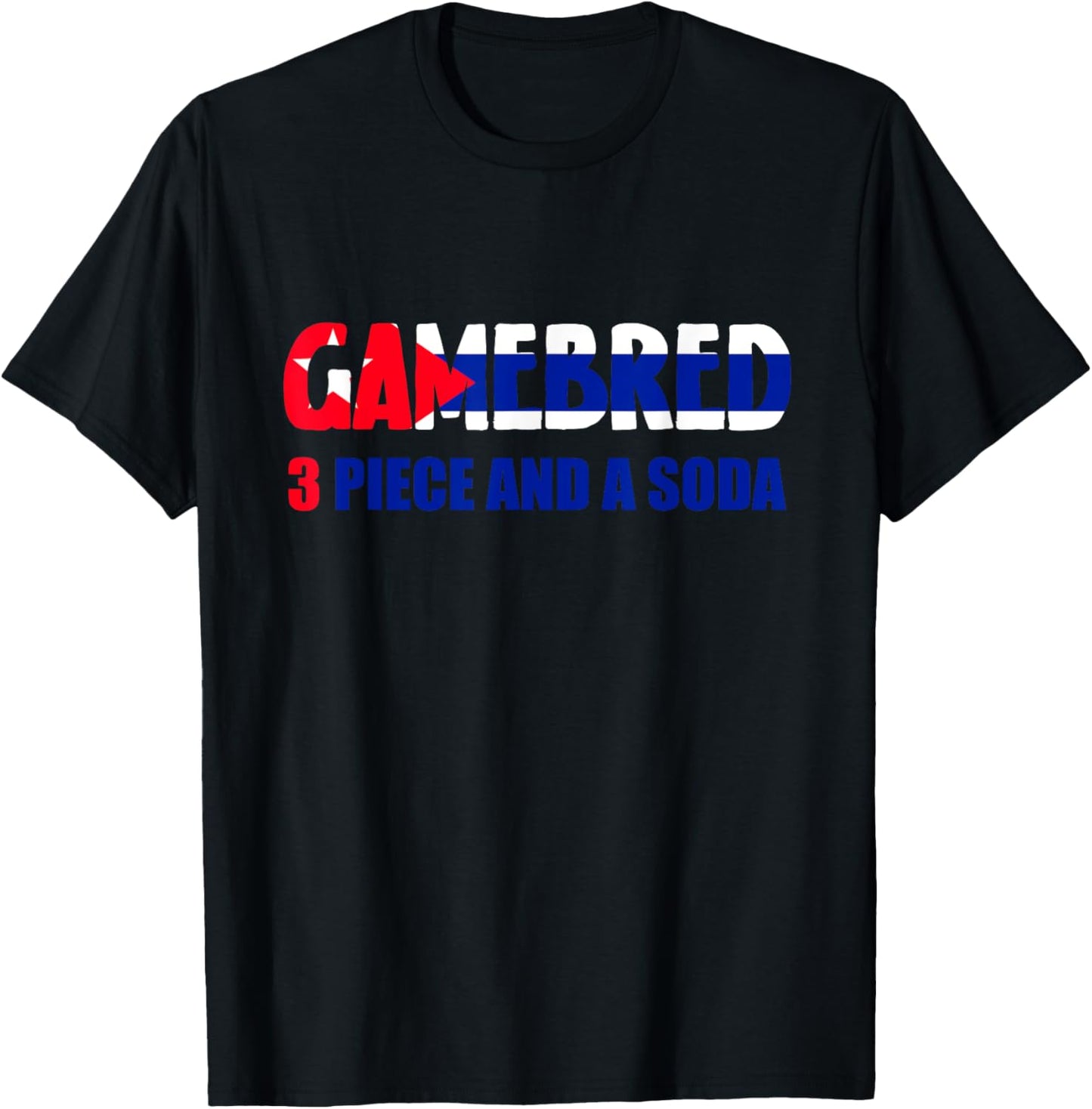 Three Piece with A Soda Martial Artist MMA T-Shirt - T-Shirt | Black