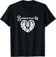 Sassenach Heart and Thistle Gaelic Outlander Shirt T-Shirt - T-Shirt | Black