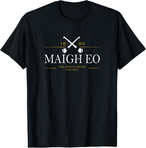Mayo (maigh Eo), Ireland Hurling T-Shirt - T-Shirt | Black