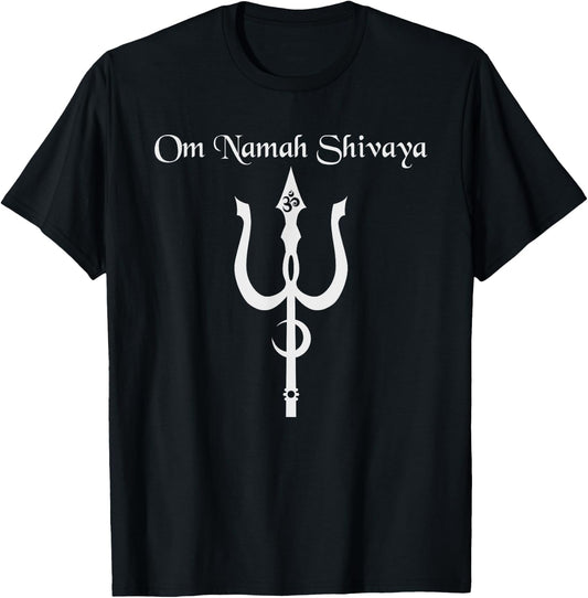 Kundalini Yoga Mantras Om Namah Shivaya T-Shirt - T-Shirt | Black