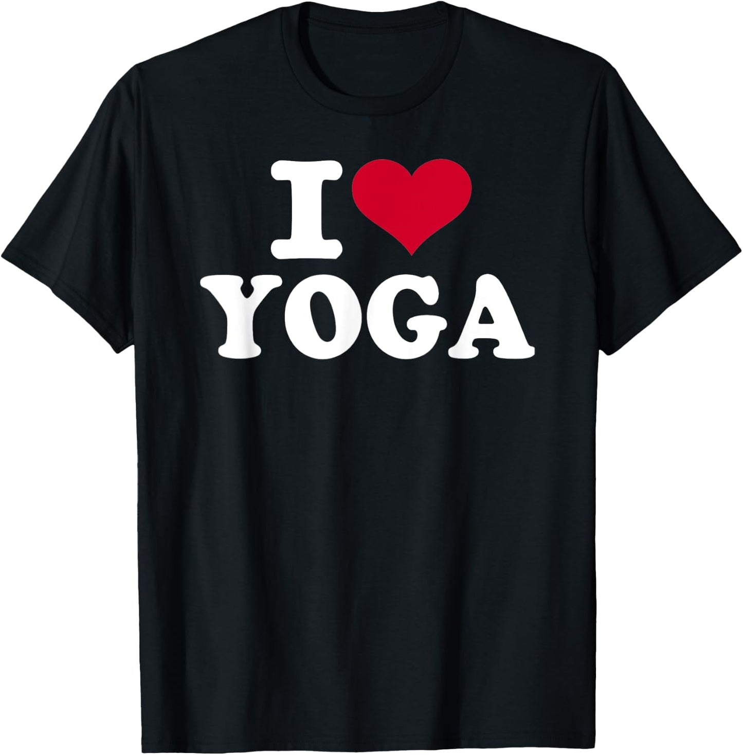 I love yoga T-Shirt - T-Shirt | Black