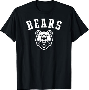 Bears Mascot for Players and Fans T-Shirt - T-Shirt | Black
