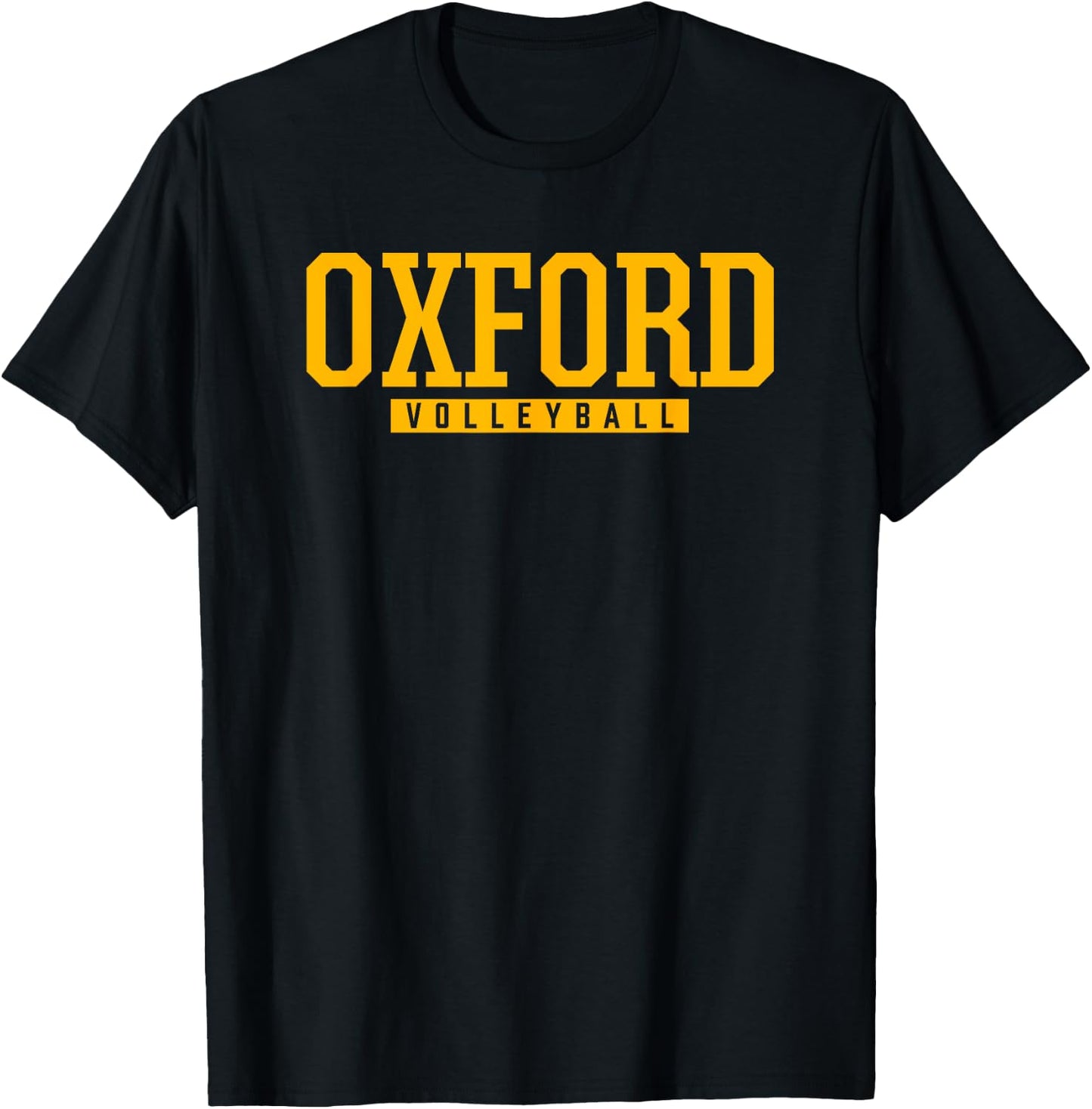 Oxford High School Volleyball T-Shirt - T-Shirt | Black
