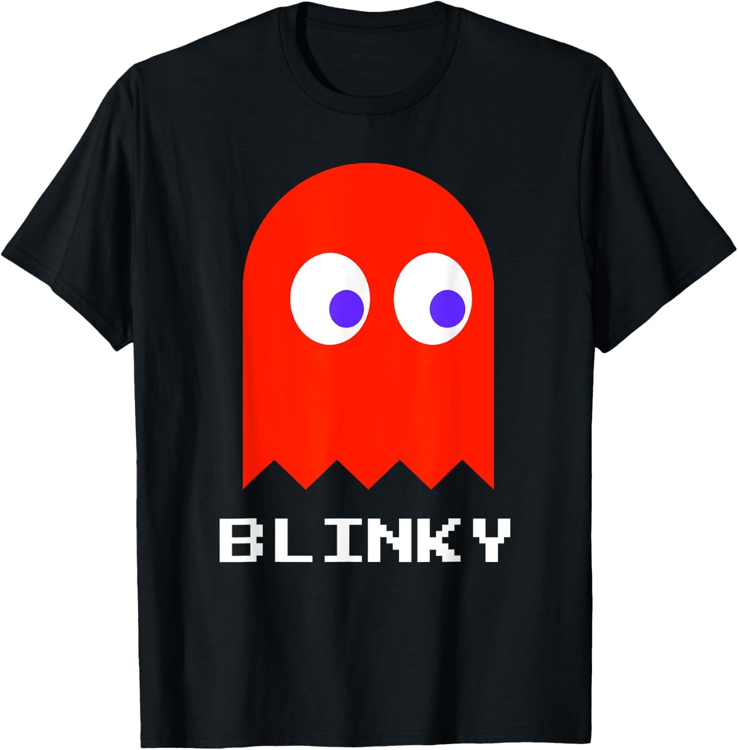 Retro Gamer Nerd BLINKY Halloween Costume T-Shirt - T-Shirt | Black