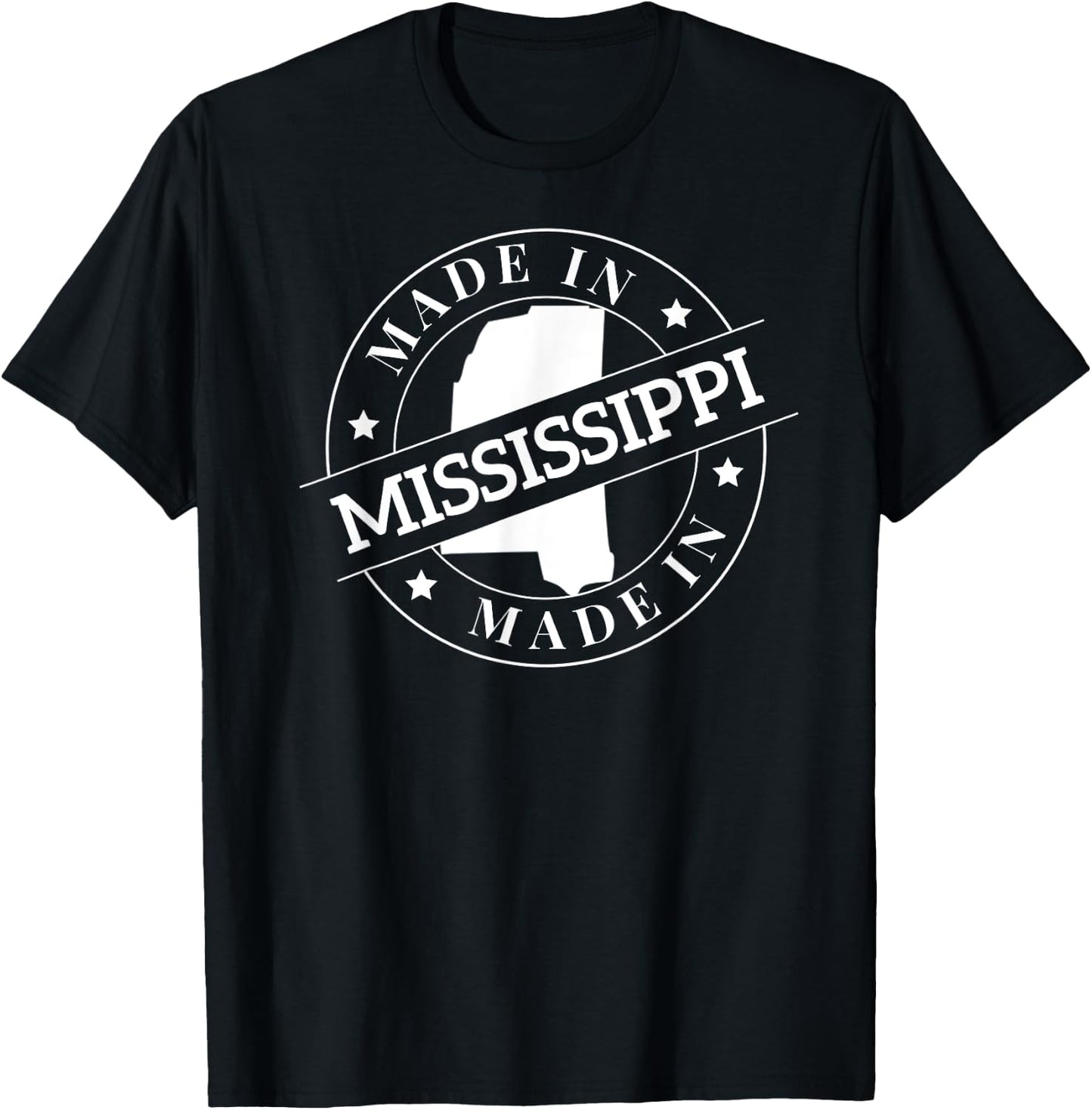 Made In Mississippi T-Shirt - T-Shirt | Black