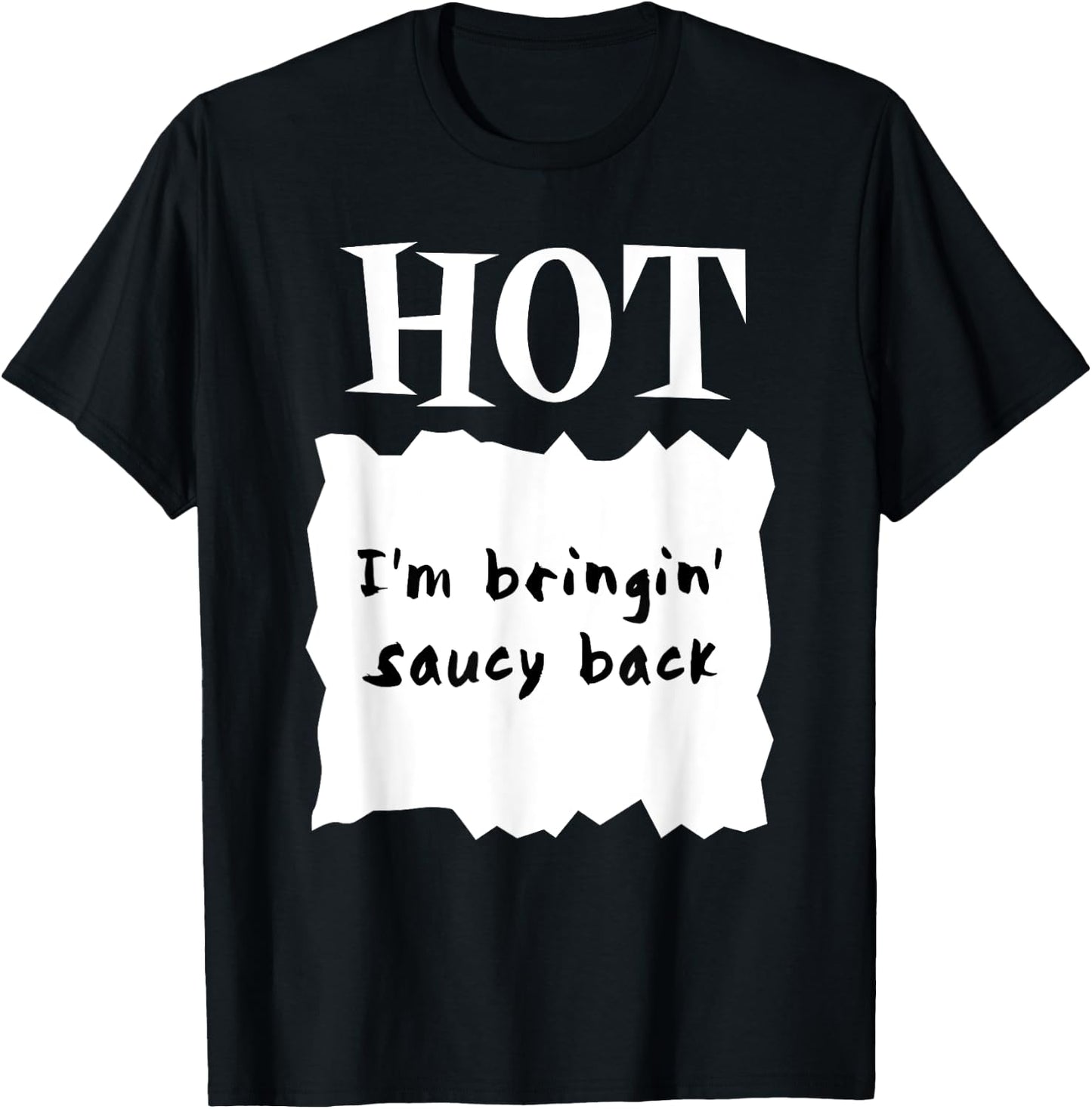 HOT SAUCES Group Halloween Costumes TACO SAUCE shirt T-Shirt - T-Shirt | Black