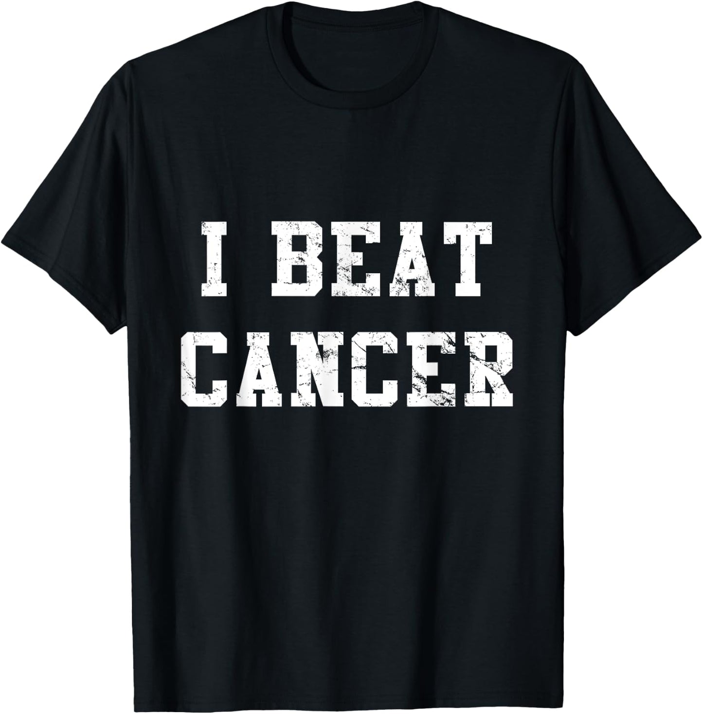 Flippin Sweet Gear I Beat Cancer T-Shirt - T-Shirt | Black