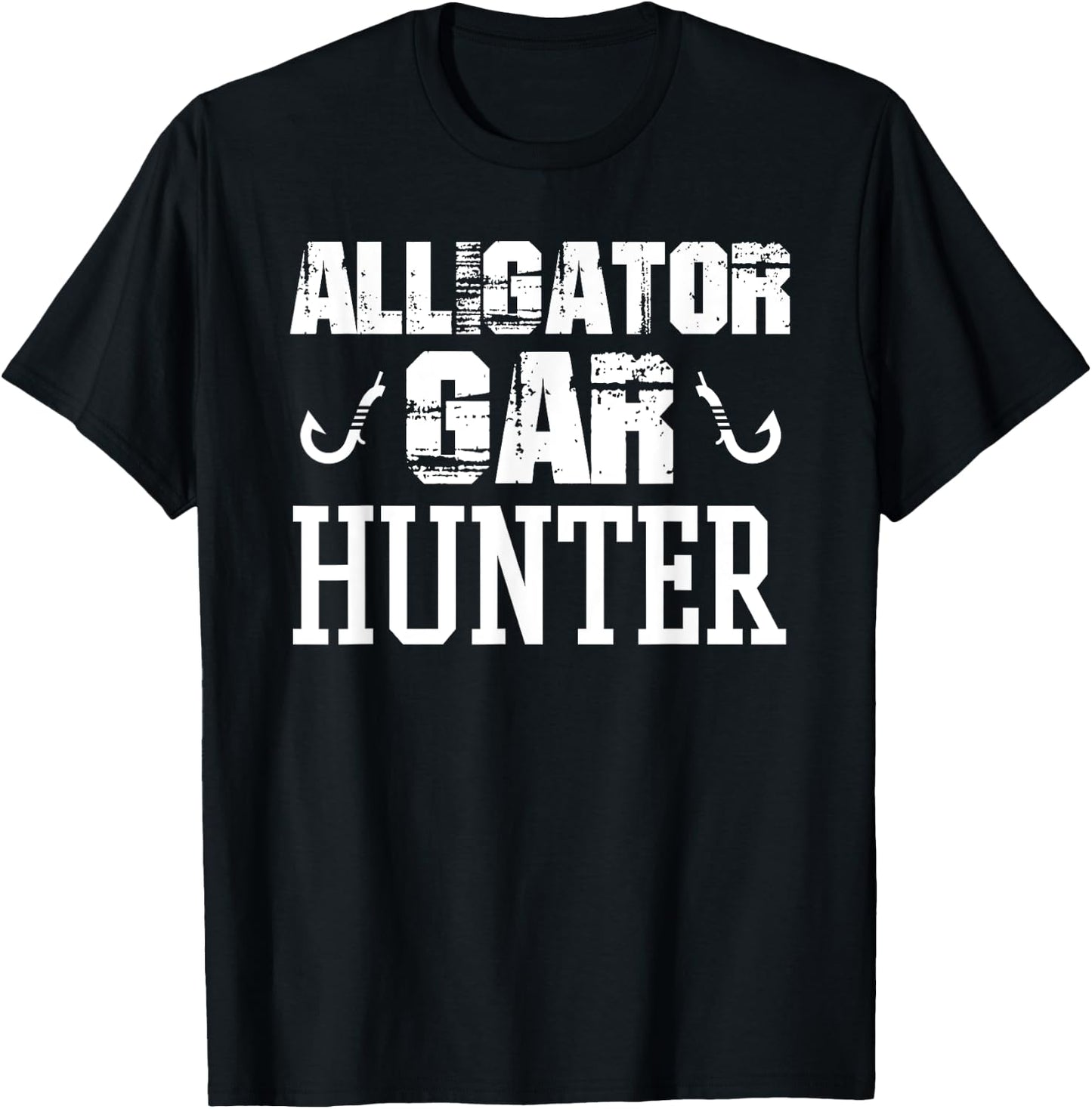 Alligator Gar Fishing Hunter Hobby T Shirt T-Shirt - T-Shirt | Black