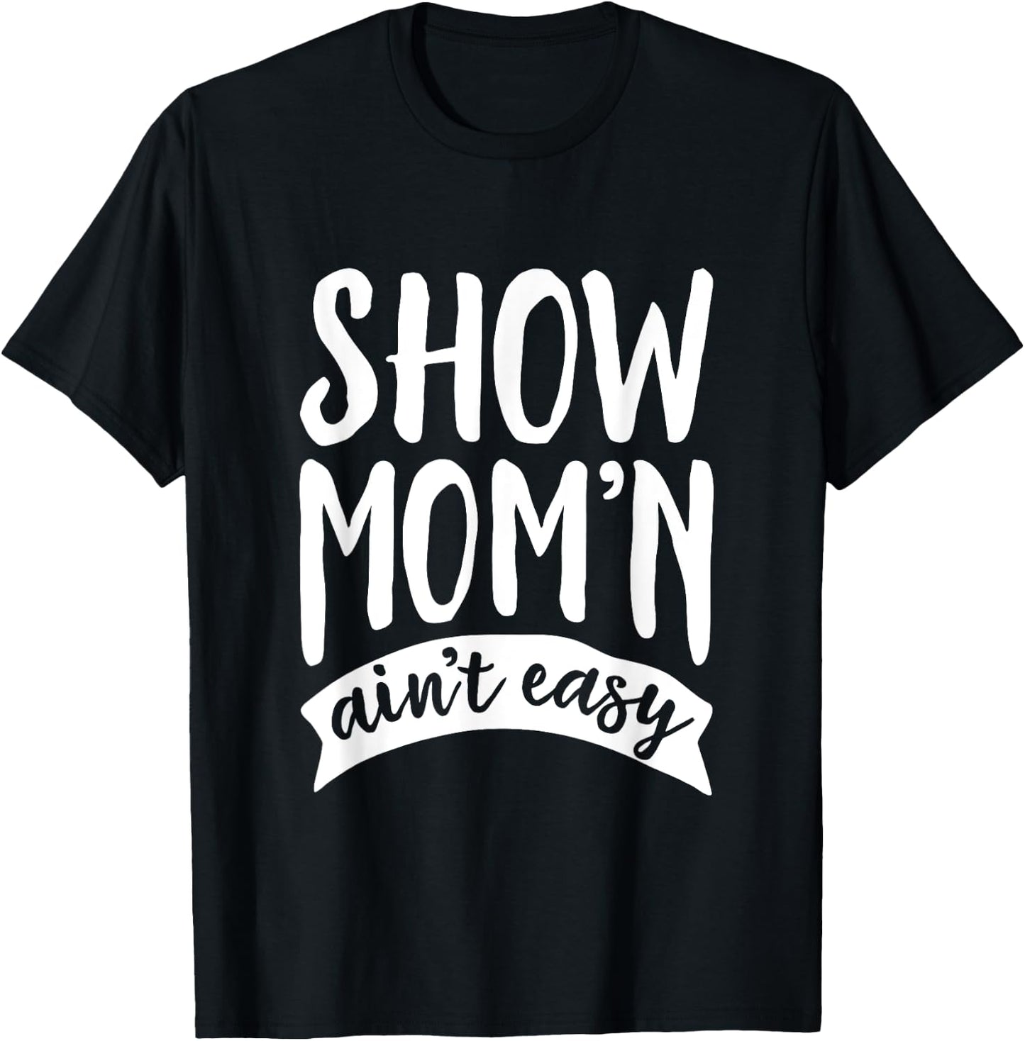 Funny Livestock Show Mom Shirt T-Shirt - T-Shirt | Black