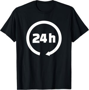 24 Hours T-Shirt - T-Shirt | Black